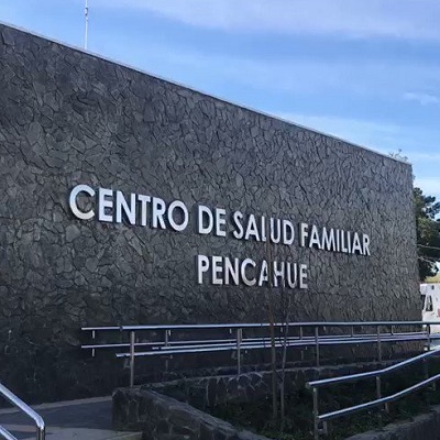 Fachada del Centro de Salud Familiar Pencahue